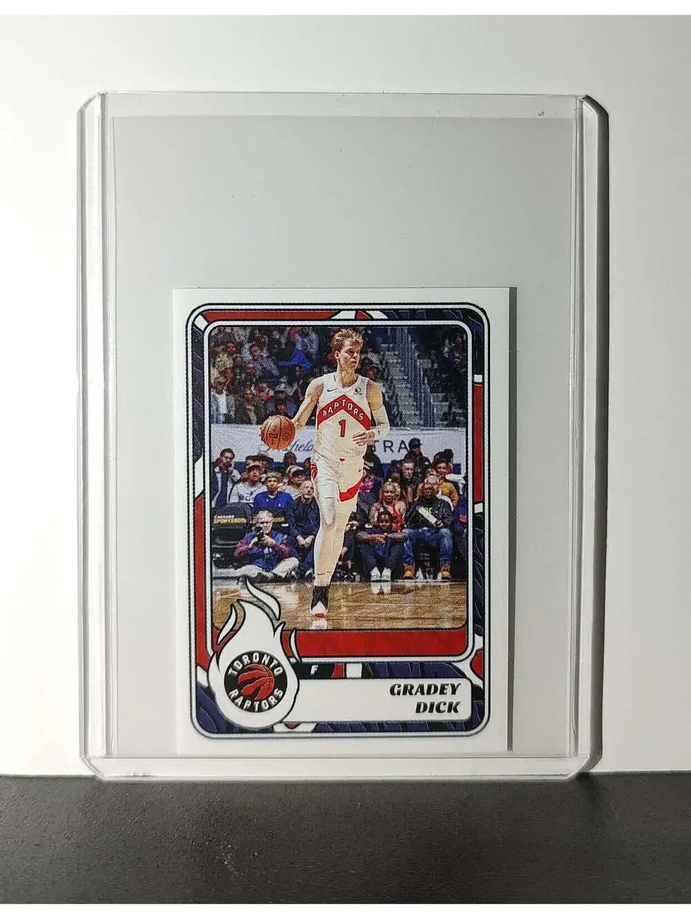 Gradey Dick Rookie 2024-25 Panini NBA #273 Sticker Card Toronto Raptors